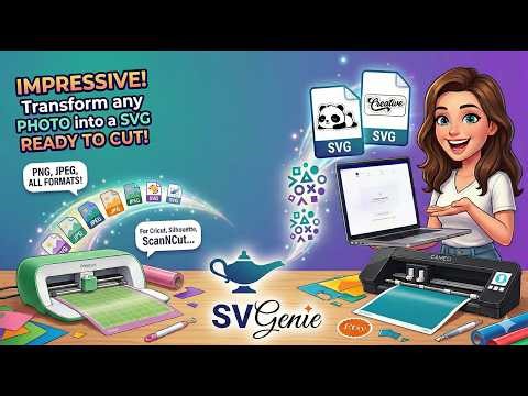 Convert Image to SVG for Cricut with SVGenie