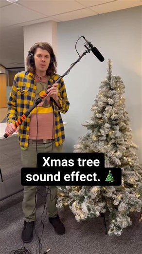 MATTY CARDAROPLE on Instagram: "Xmas 🎄 tree sound effect. #holidayhumor"