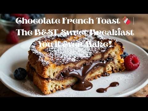Chocolate French Toast 🍫 The BEST Sweet Breakfast You'll Ever Make!