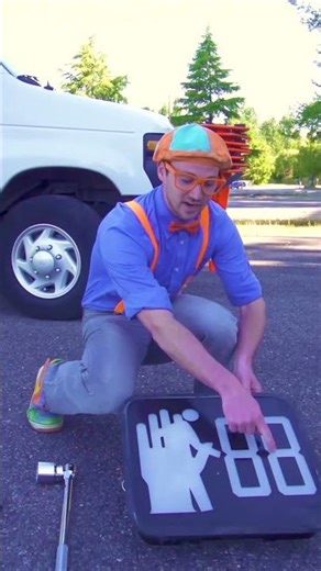 What tools did Blippi find?! Car #Shorts for Kids