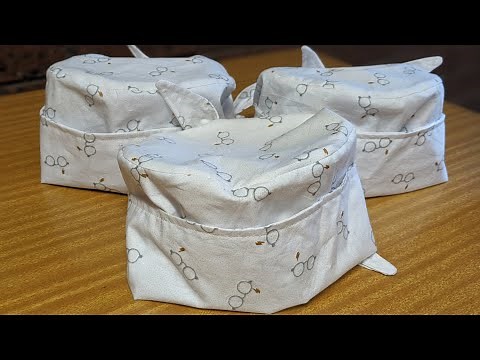 DIY Scrub Hat/Nurses Hat Tutorial