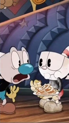 Cuphead takes off the invisible sweater! #cuphead