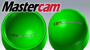 Emboss and Deboss on Surfaces in Mastercam