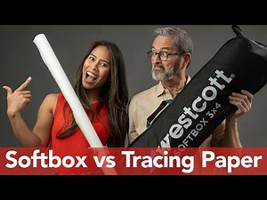 Softbox vs Tracing Paper For Portrait Photography
