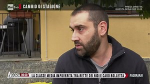 Con Raffaella Offidani andiamo ad Argentera,in provincia di Torino. Davide e la sua famiglia stanno affrontando numerose difficoltà a causa del caro energia e dei costi per l'asilo nido. #agorarai #24ottobre | Agorà