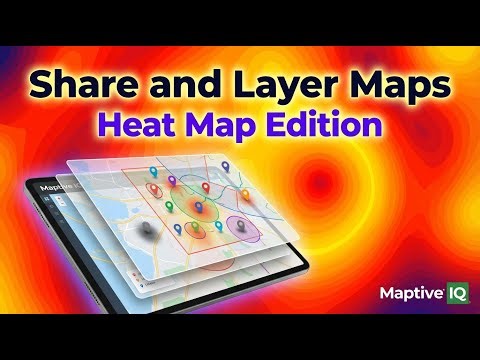 Layer Maps in Maptive IQ While Hiding Markers (Heat Map Edition)