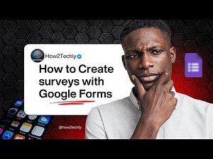 How to Create Surveys with Google Forms (Step-by-Step Guide) #GoogleForms #HowTo #TechTutorial
