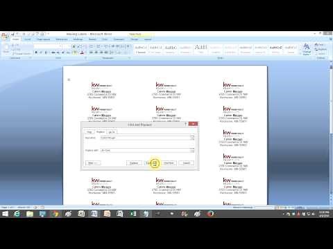 Return Address Labels Made Easy
