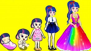 Equestria Girls Princess Animation Series - Twilight Sparkle Cutie Mark and Friends | Funny Kids Moments