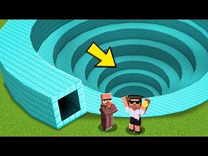 What's Inside Mysterious SPIRAL TUNNEL in Minecraft!