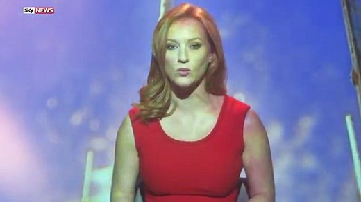 Sarah-Jane Mee and fiance Ben Richardson take daughter Rae on a stroll