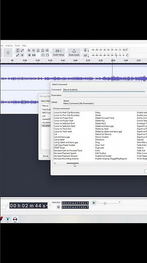 One Click Audio Mastering with Audacity – Setting Up a Macro #shorts