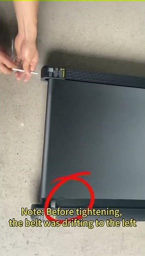 480L-A Walking Pad – Belt Adjustment (Fix Left Drift)