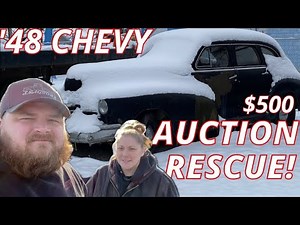 $500 1948 CHEVY AUCTION BUY REVIVAL, WILL IT RUN AND DRIVE?
