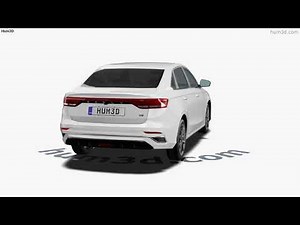 Geely Emgrand 2022 3D model by 3DModels.org