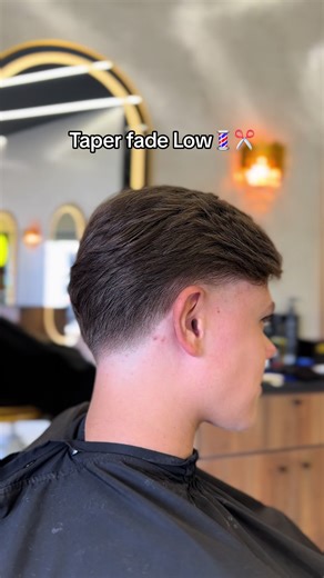 Mastering the Taper Fade Low Look