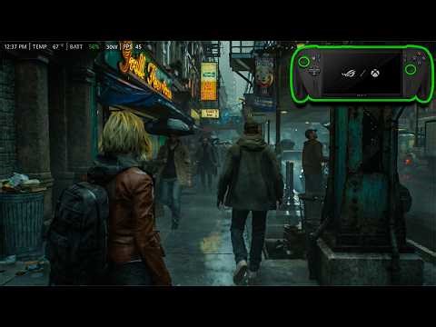 Resident Evil Requiem On XBOX ROG Ally X (1080p 120 FPS)