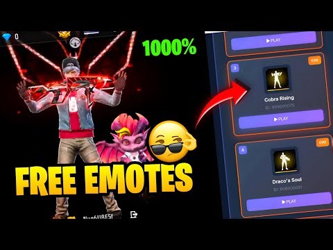 Free Fire Emote Bot Website Trying 😱