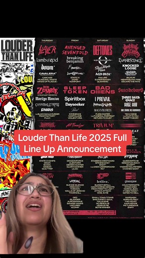 Louder Than Life 2025 Festival Lineup Excites Fans