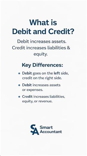 what is debit and credit