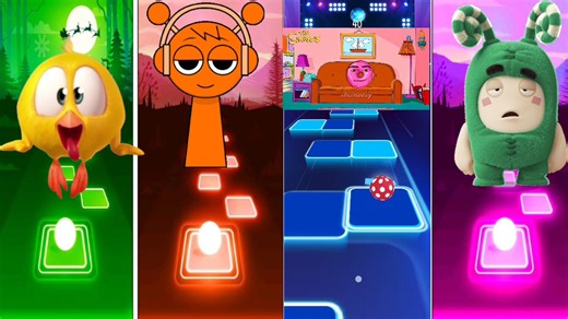 175K views · 1.6K reactions | Where's Chicky  Sprunki Coffin  Gegagedigedagedago  Oddbods Zee  Tiles Hop Edm Rush Gameplay    Coffin Dance Song | jaxgamer2m | Facebook