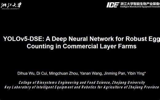 YOLOv5-DSE: A Deep Neural Network for Robust Egg Counting in Commercial Farms