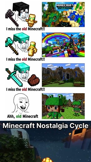 The Minecraft Nostalgia Timeline