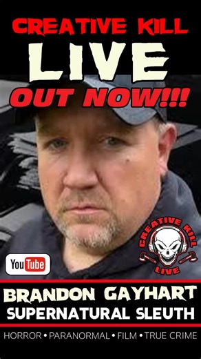 Creative Kill on Instagram: "🔥 NEW EPISODES OUT NOW 🔥 Episodes 28 & 29 are LIVE on our YouTube channel and this is a killer double drop. 🕯️ Episode 28 features the supernatural sleuth Brandon Gayheart — we dive deep into eerie investigations, haunted history, and the things that go bump in the dark. 🩸 Episode 29 brings the madness with Phil Falcone — producer, director, writer, and special effects makeup wizard from the Terrifier franchise. Blood, guts, practical effects, and behind-the-scen