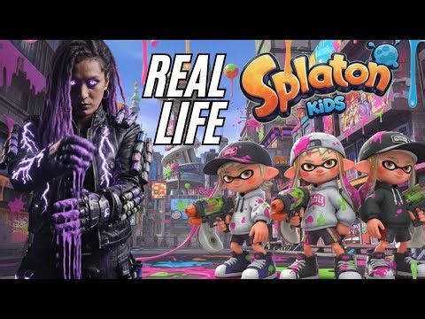 What If Splatoon Kids Were Human | Color Wars in Real Life (AI Cinematic)