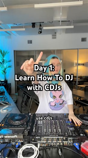Day 1: Learn How To DJ with CDJs #cdjs #dj