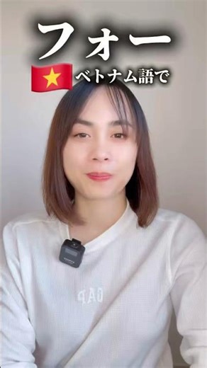 ベトナム語ネイティブ発音！1日1単語 ベトナム語で「フォー」って何？使い方を徹底解説！