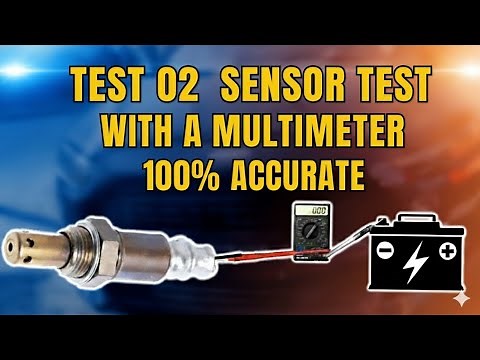 How to Test an Oxygen Sensor with a Multimeter