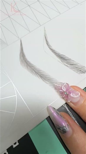 Microblading Practice With Me 🖊️