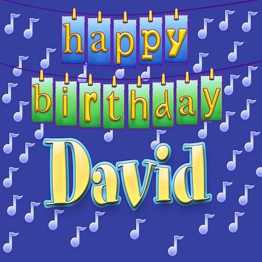 Happy Birthday David (Personalized)