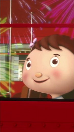 Wheels On The (PARTY) Bus! 🎇 Classic Nursery Rhymes & Songs For #kids #shorts