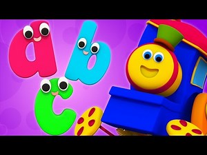 ABC Song | Small Alphabet Song | Learning Street With Bob The Train | Cartoons Videos by Kids Tv - Videos For Kids