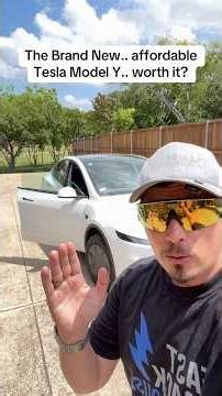 There is a brand new Tesla model Y.. and it’s super affordable, but is it worth it? Let’s talk!