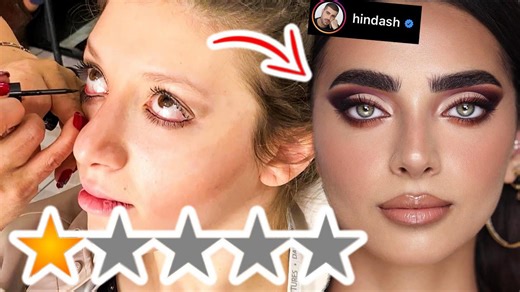 Worst reviewed makeup artist copies Hindash techniques