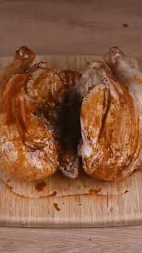 The Juiciest Whole Roast Chicken You'll Ever Make! 🤤🍗 #Cooking #Foodie #ViralRecipes