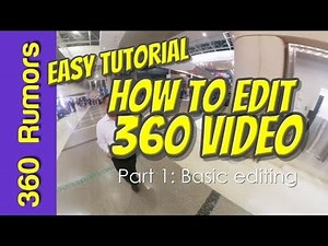 EASY tutorial on how to edit a 360 VIDEO - Part 1: Basic editing (on Magix Movie Edit Pro Plus 2018)