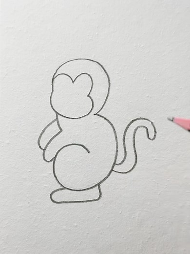 Cómo dibujar un mono fácilmente