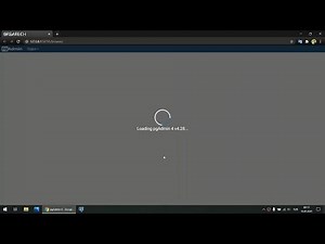 PostgreSQL pgAdmin gets stuck on the loading