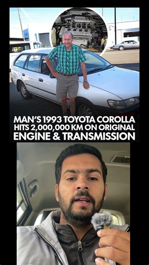 20 lakh km driver 🤯 toyota corolla 1993