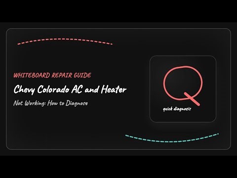 Chevy Colorado AC and Heater Not Working: How to Diagnose