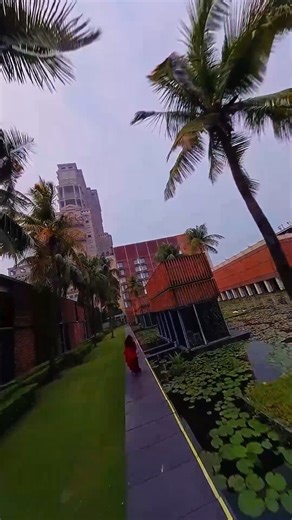 14K views · 172 reactions | Kolkata's luxury business resort evokes the atmosphere of a traditional Bengali garden house with its abundant foliage, birdsong, and blooming flowers, creating for @adrija.gal an oasis of serenity, through an immersive 360° view unraveling the hidden treasures within. For details and reservations, please call 033-44464646. #ITCRoyalBengal #ITCSonar #ITCHotels #ResponsibleLuxury #WeAssure #Kolkata #Architecture | ITC Royal Bengal | Facebook