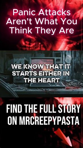 Panic Attacks Aren't What You Think They are #helpmemakethismakesense #creepypasta #horrortok
