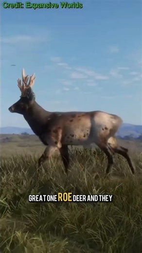 The NEW GREAT ONE is the ROE DEER!? | theHunter: Call of the Wild | #cotw #thehunter #gamingshorts