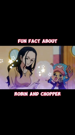 Robin's Love for Chopper: Keeping His Favorite Treats Handy
