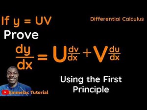 Proving the Product Rule Using The First Principle