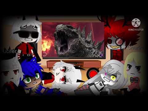 Hazbin Hotel & Helltaker React to Godzilla vs doom